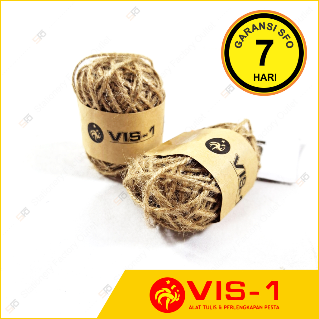

Tali Goni 10M VIS-1 - Rami Jute Vintage BC-005 - SFO Semarang Official