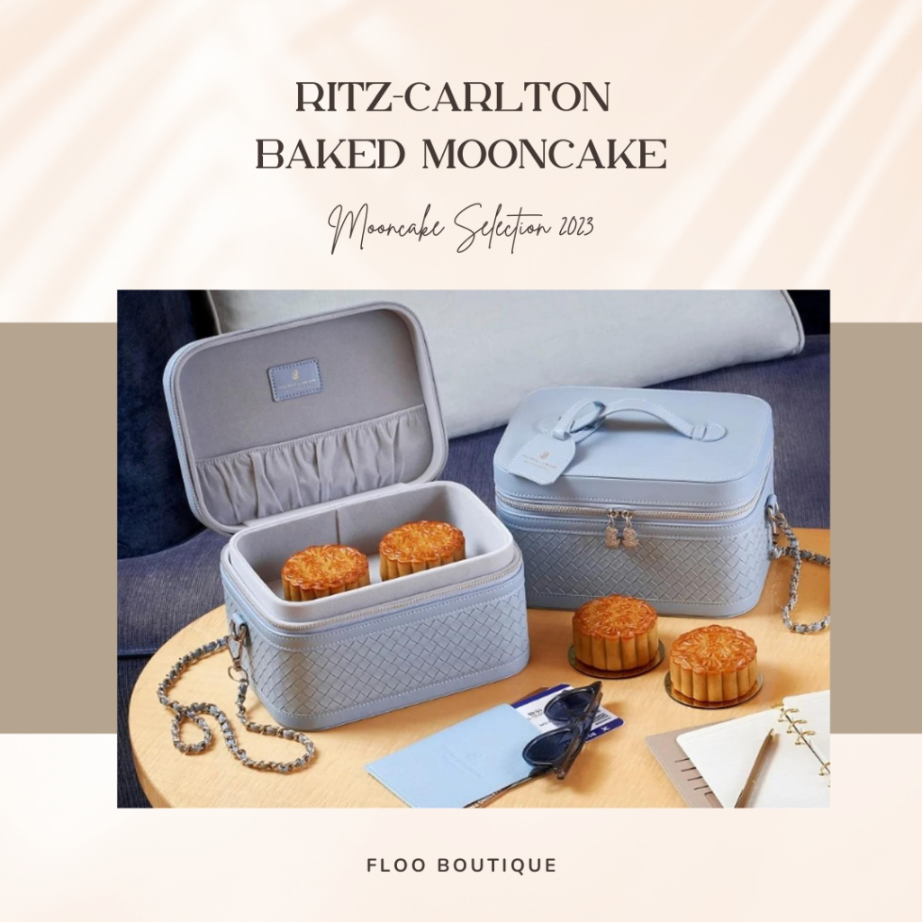 Ritz Carlton Singapore Baked Mooncake | Hampers Kue Bulan Import Tradisional Tausa Yolk Tas