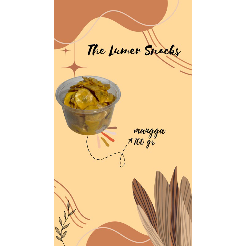 

Keripik Pisang Lumer Rasa Mangga