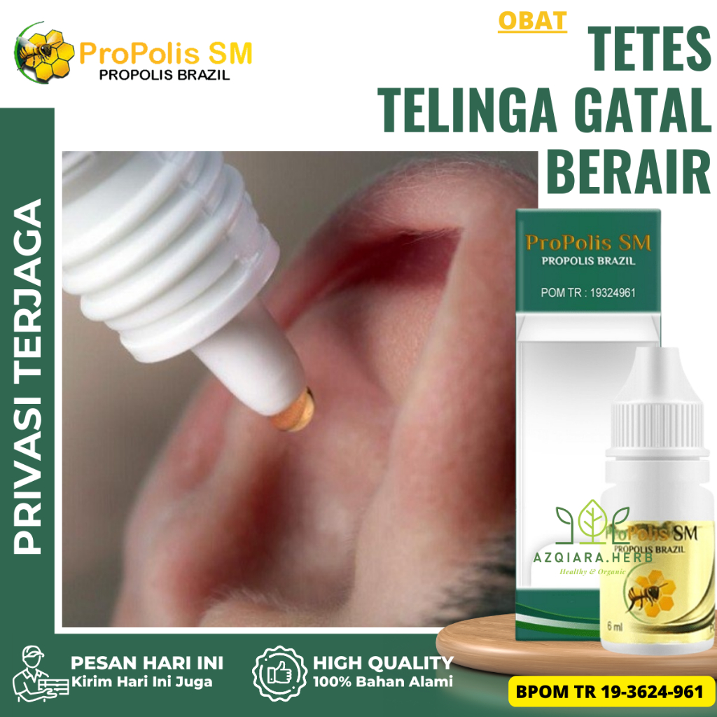 Obat Tetes Telinga Gatal Berair, Obat Telinga Bernanah, Obat Tetes Telinga Tersumbat, Obat Infeksi T