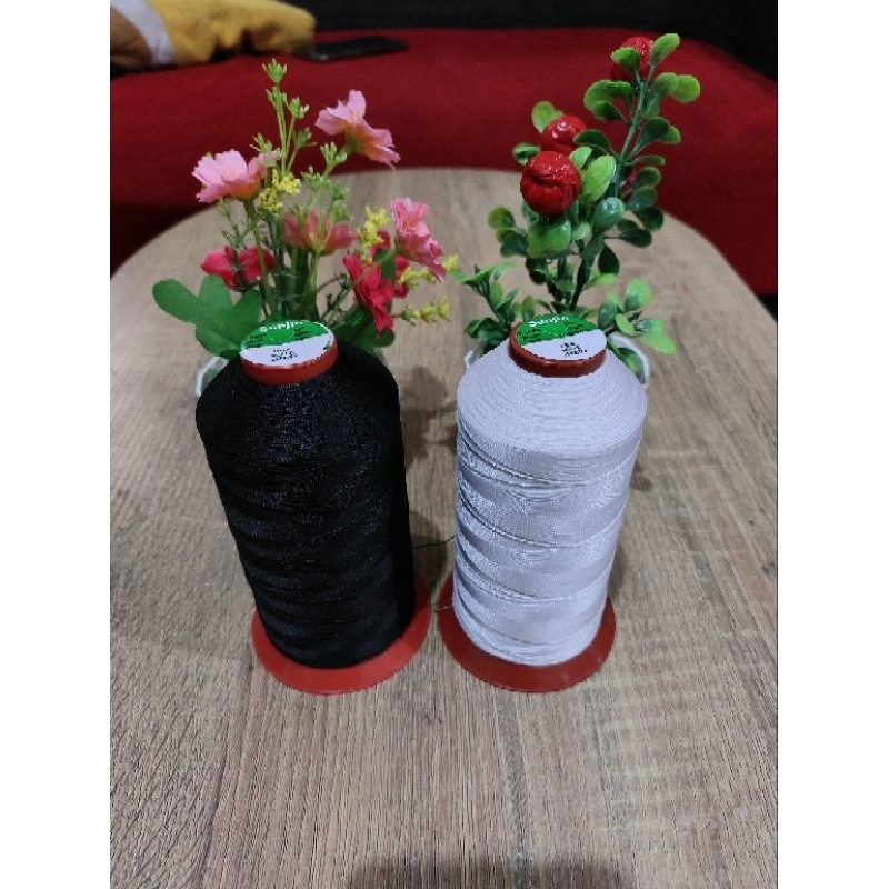 Benang Nilon Sunjin 280/3 Hitam Dan Putih BOGOR