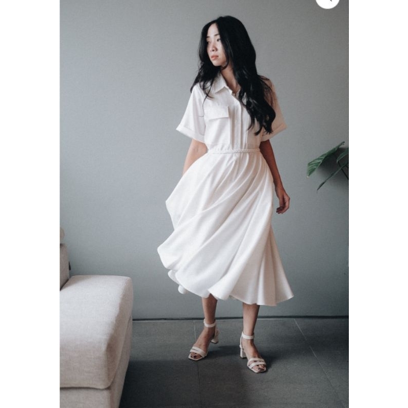 Maven Noel Dress in White