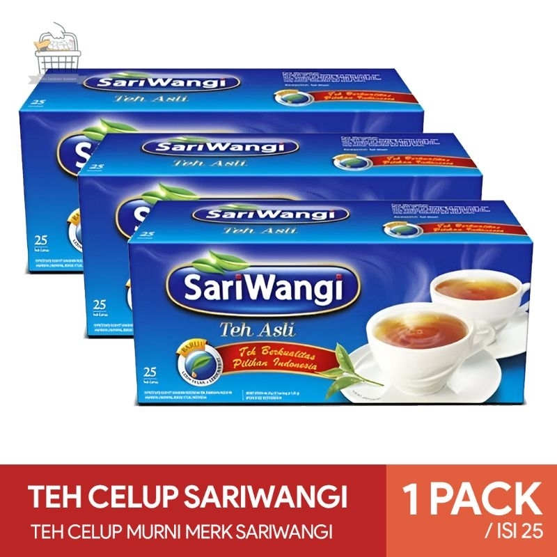 

Teh Sariwangi - Teh Celup Murni Sariwangi - 1 Pack