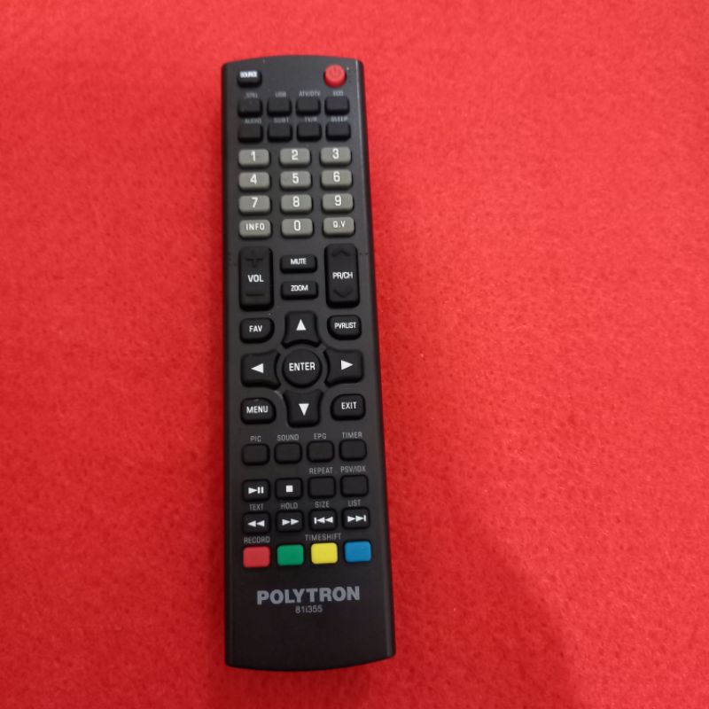 Remote TV LCD LED POLYTRON Original Asli . 81i355 .