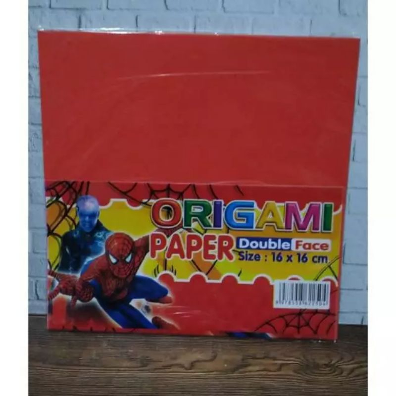 

[BUKU & TULIS] Kertas Origami Paper Size 16 X 16 cm Dobel Face