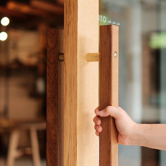 Handle pintu kayu jati Minimalis/Tarikan Pintu/