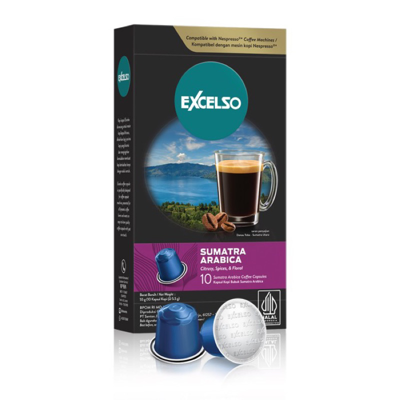 

EXCELSO KOPI KAPSUL SUMATRA ARABICA