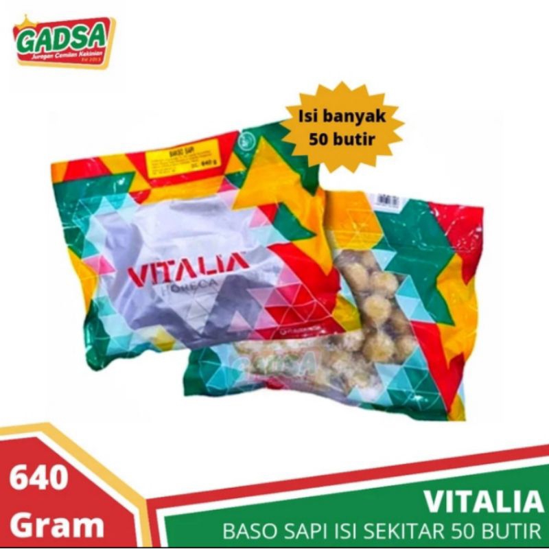 Bakso Sapi Vitalia Bakso Sapi 640 gram