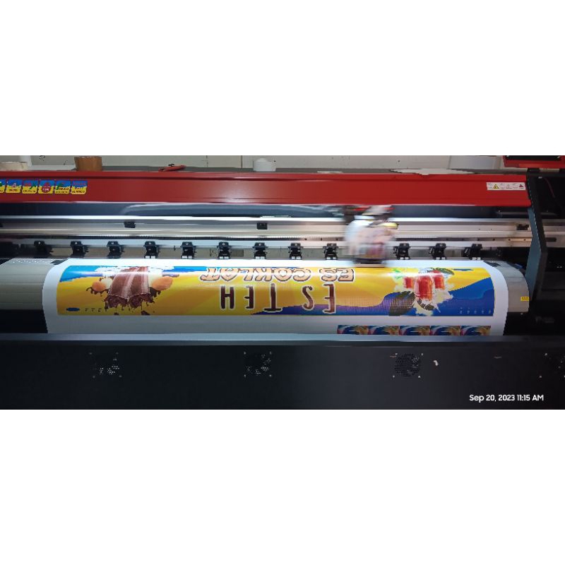 Cetak Stiker Vinyl Ritrama/Sticker Vinyl Ritrama Putih