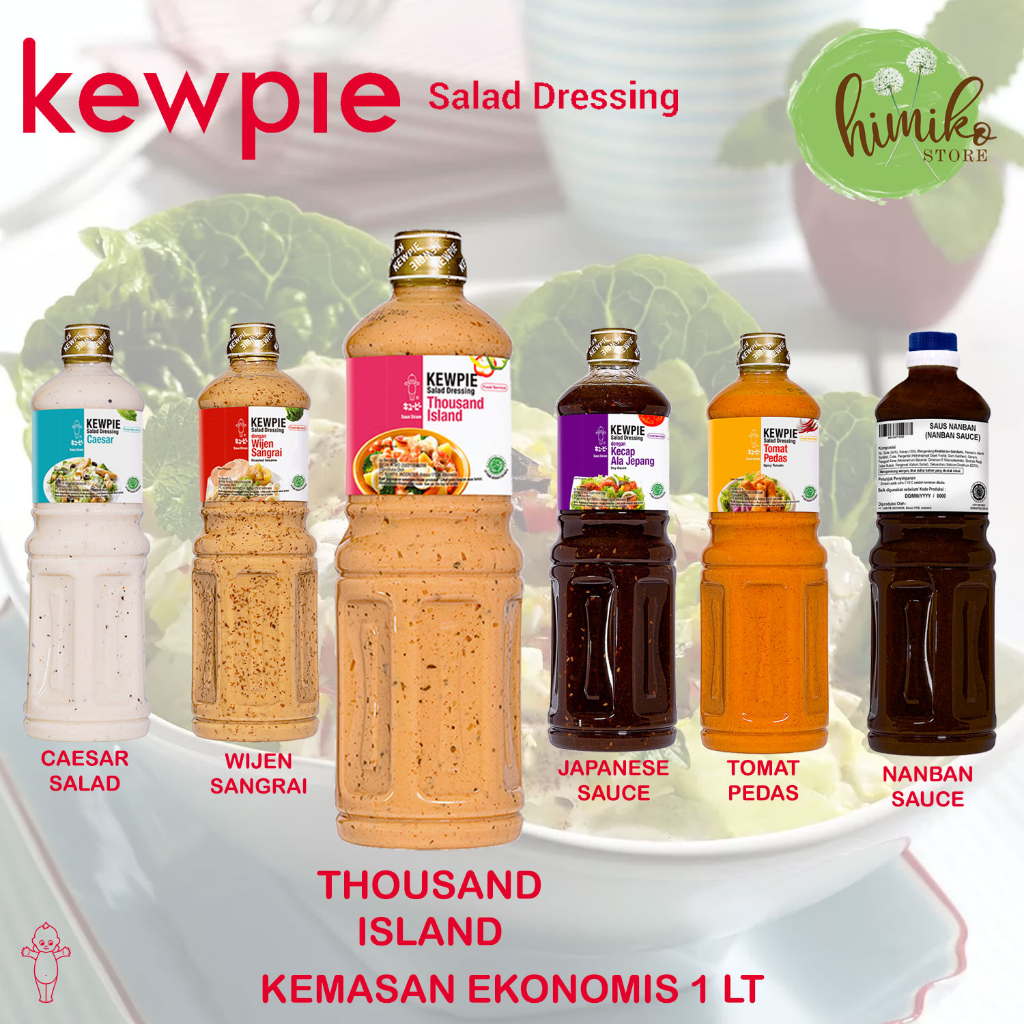 

Salad Dressing Kewpie Thousand Island Saus Siram 1 Liter