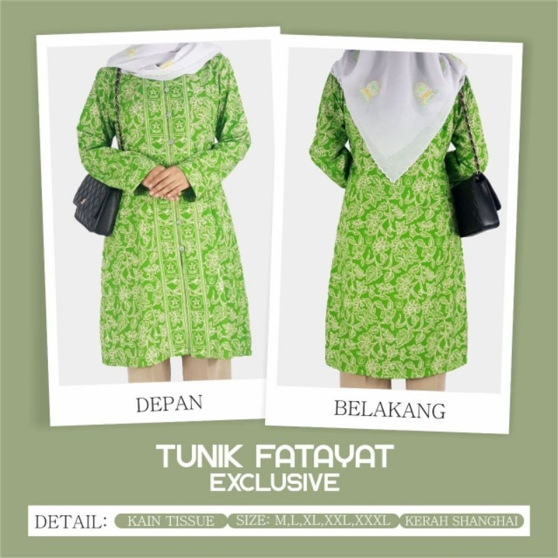SERAGAM NU SERAGAM FATAYAT BATIK NU TUNIK FATAYAT