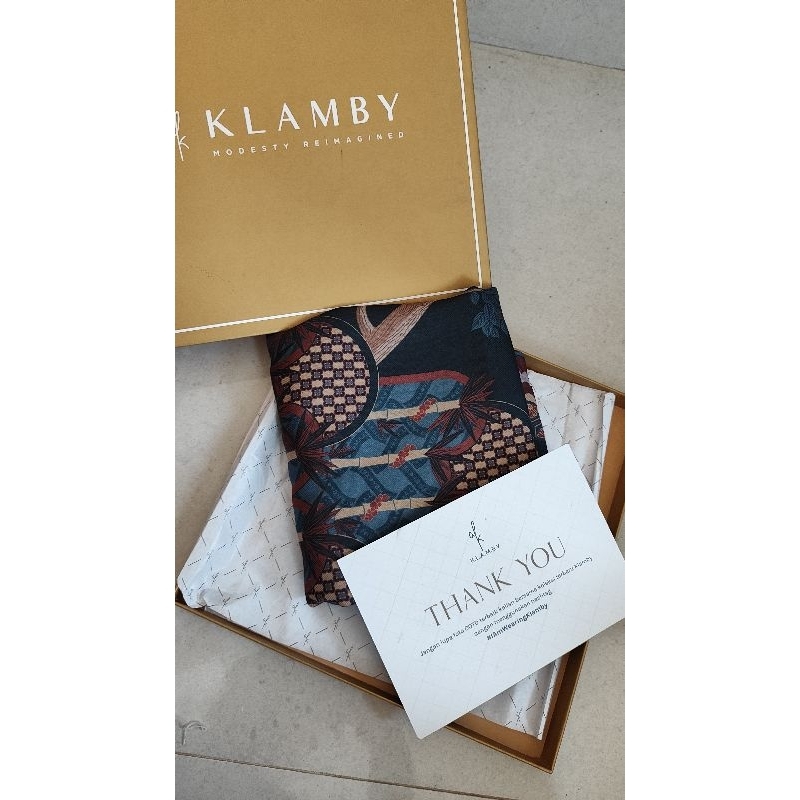 preloved scarf kerudung jilbab wearing klamby wk heavenlights geulis