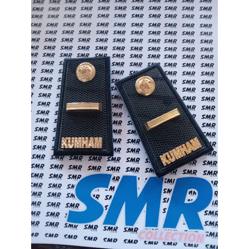 Pangkat PDH kumham akrilik print terbaru 3A