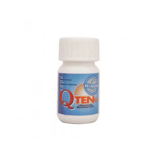 Q-Ten 60mg 30's Kapsul Novell - Coenzyme Q10