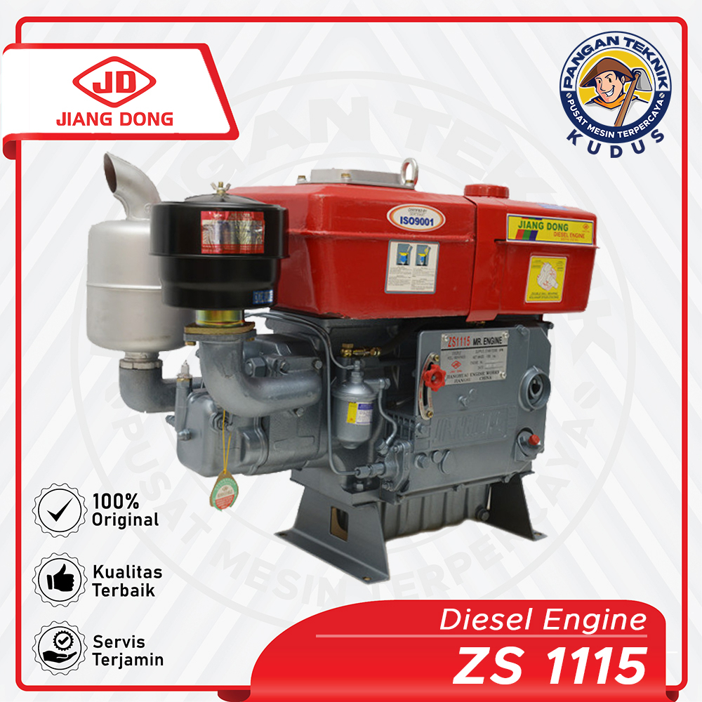 MESIN DIESEL JIANG DONG | ZS 1115 | MESIN DIESEL 24 PK