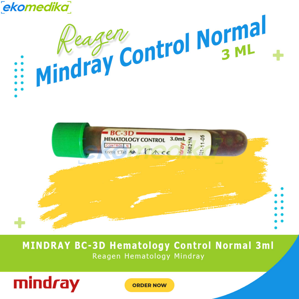 Hematology Control Normal 3ml MINDRAY BC-3D Control Hematology Mindray