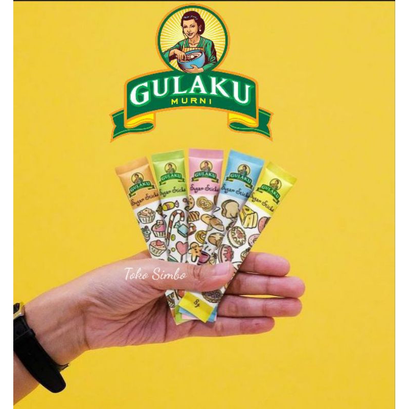 

Gulaku stick sachet 8 gr stik original Ecer gula murah