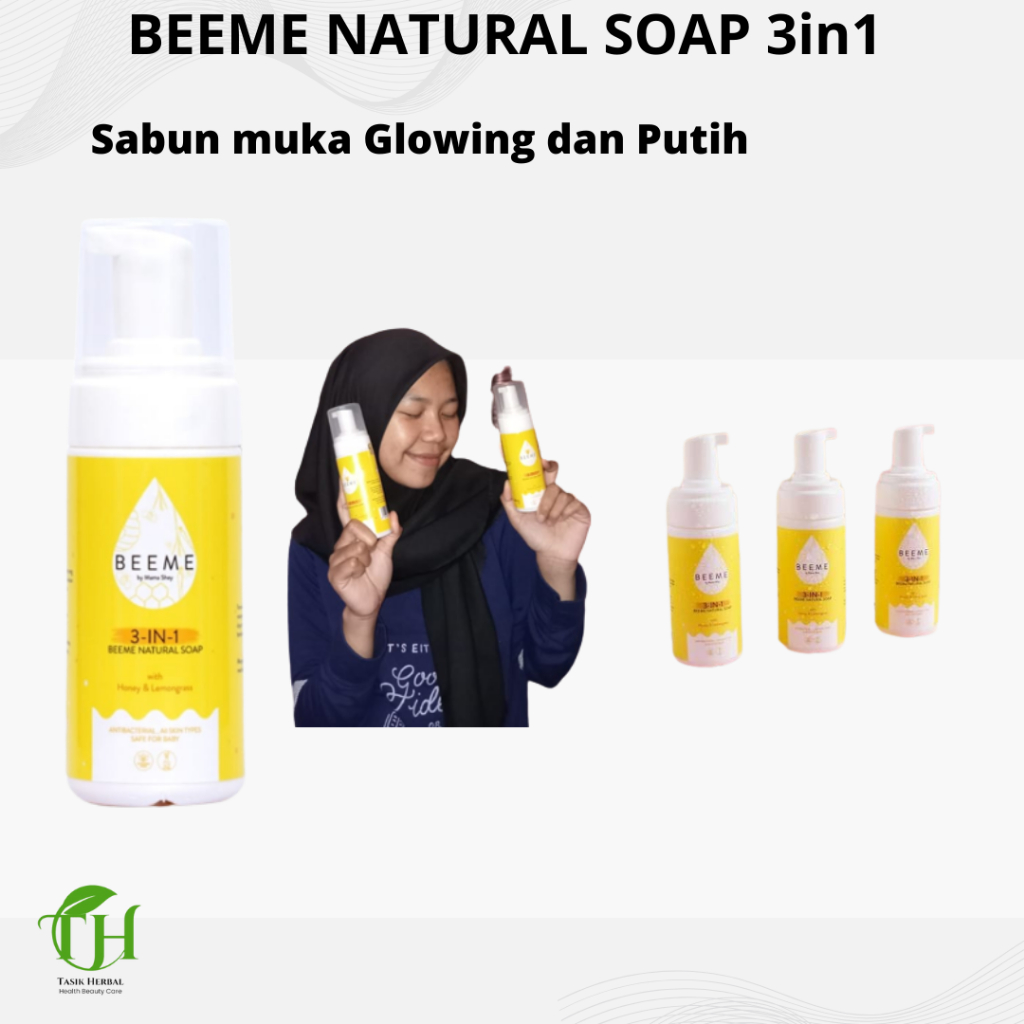 BEEME NATURAL SOAP 3in1