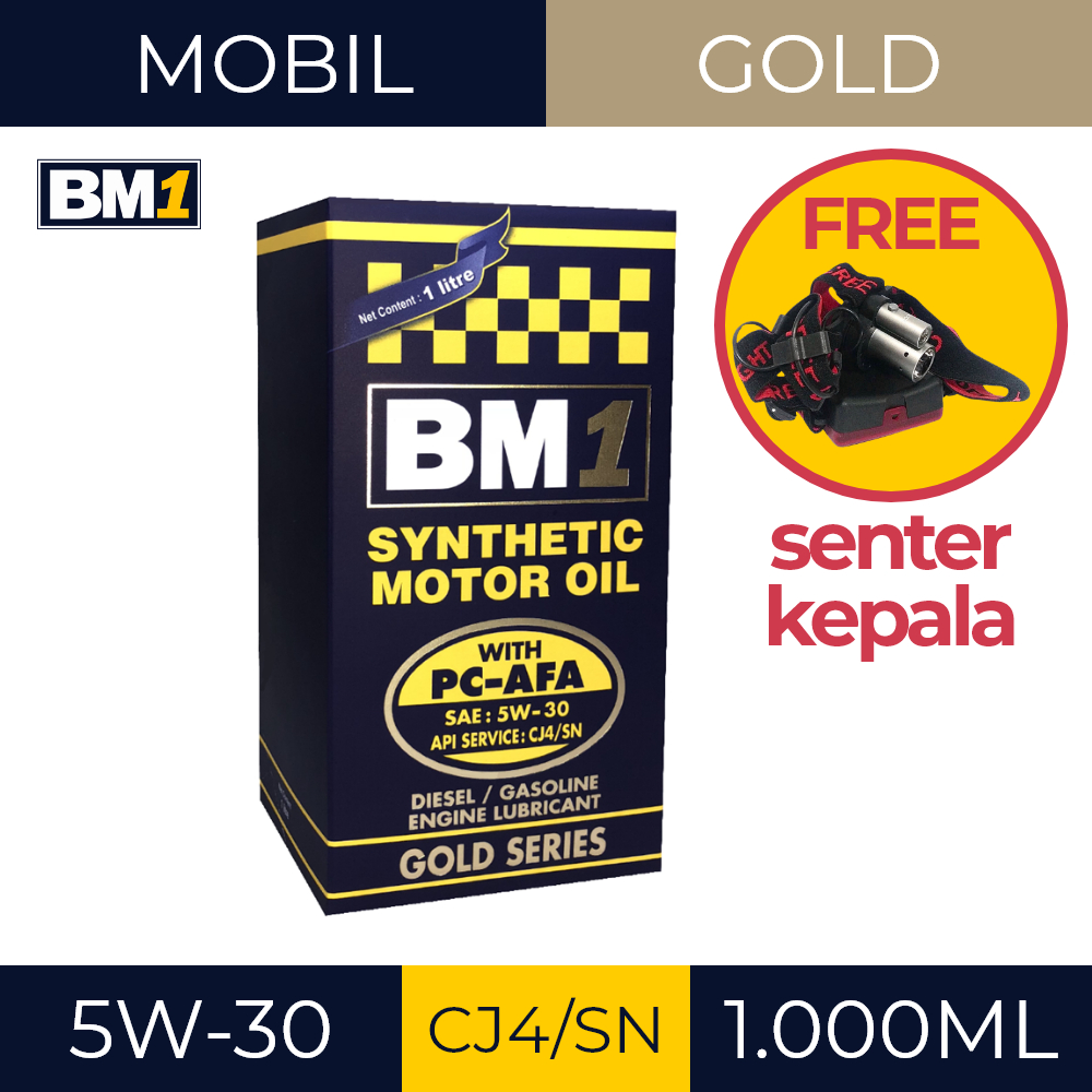 OLI MOBIL DIESEL/GASOLINE MULTI BM1 GOLD SERIES 5W-30 CJ4/SN (1L)