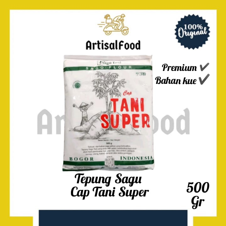 

(500 GR) SAGU TANI SUPER tepung tapioka