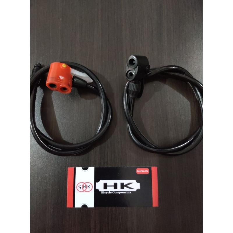 SELANG POMPA SEPEDA DOUBLE COP SELANG POMPA BAN ANGIN