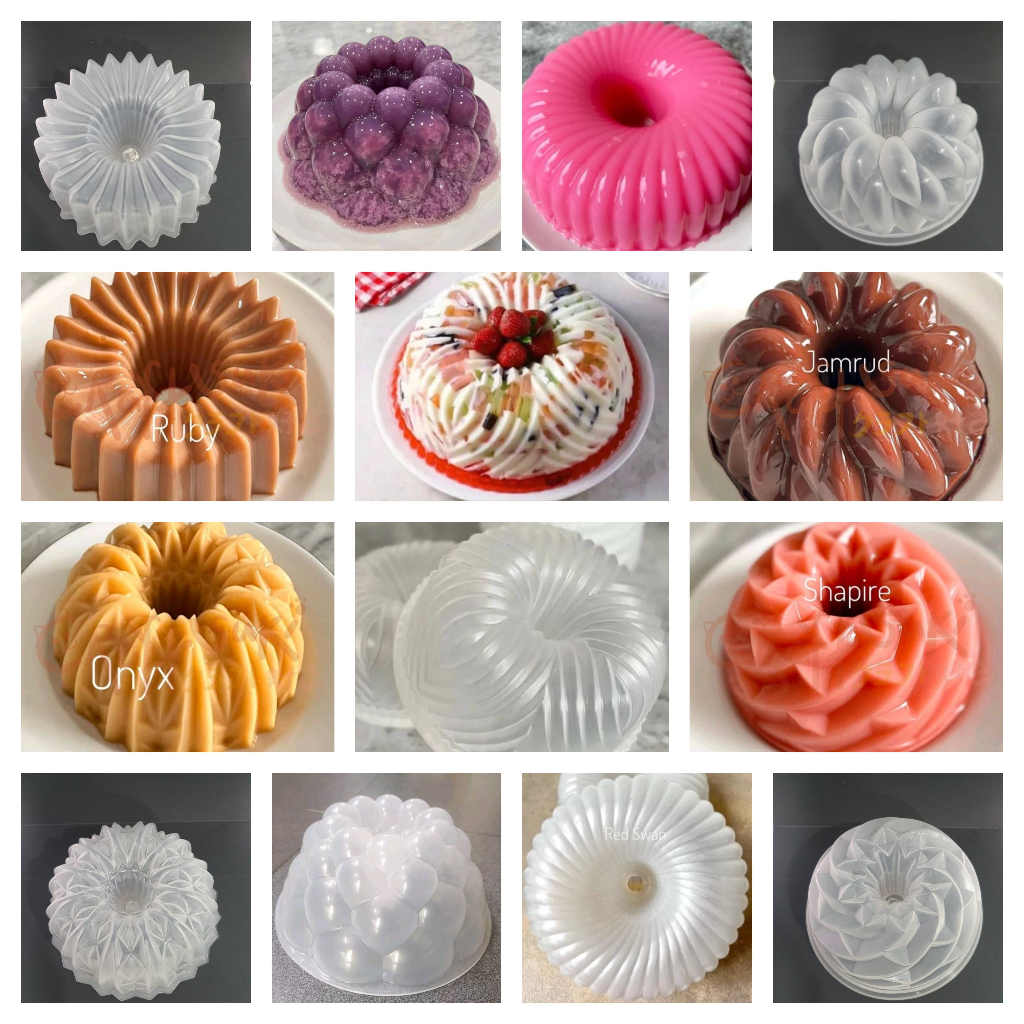 [READYYY] Cetakan Kue Puding Coklat Agar Agar Jelly Loyang Kue Cake Puding Besar Bavaya Twister Boba