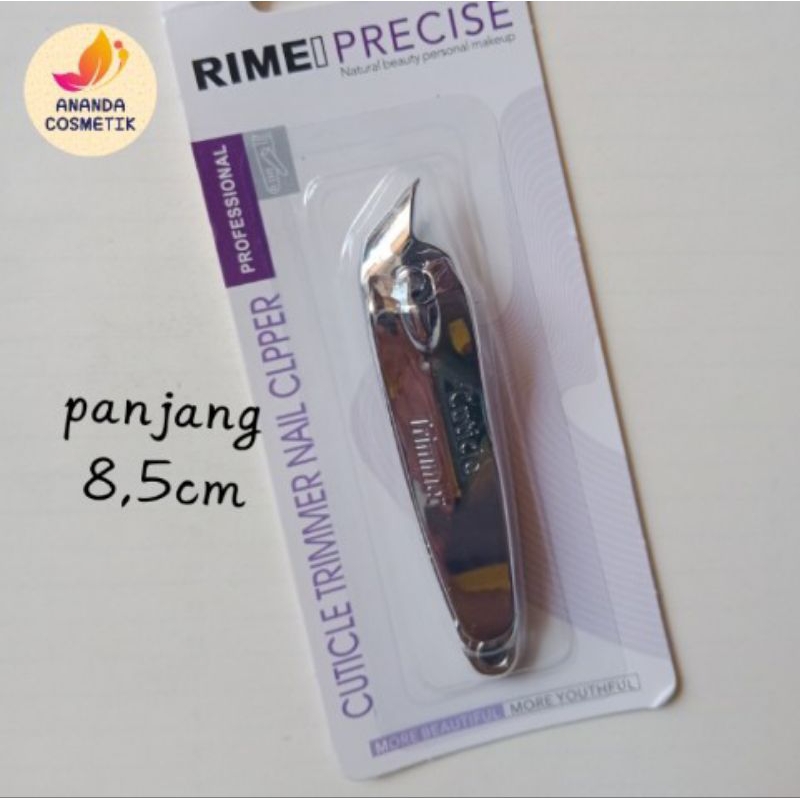 GUNTING KUKU MIRING JUMBO RIMEI - GUNTING POTONG KUTIKULA KUKU - NAIL CLIPPER CUTICLE - ALAT POTONG 