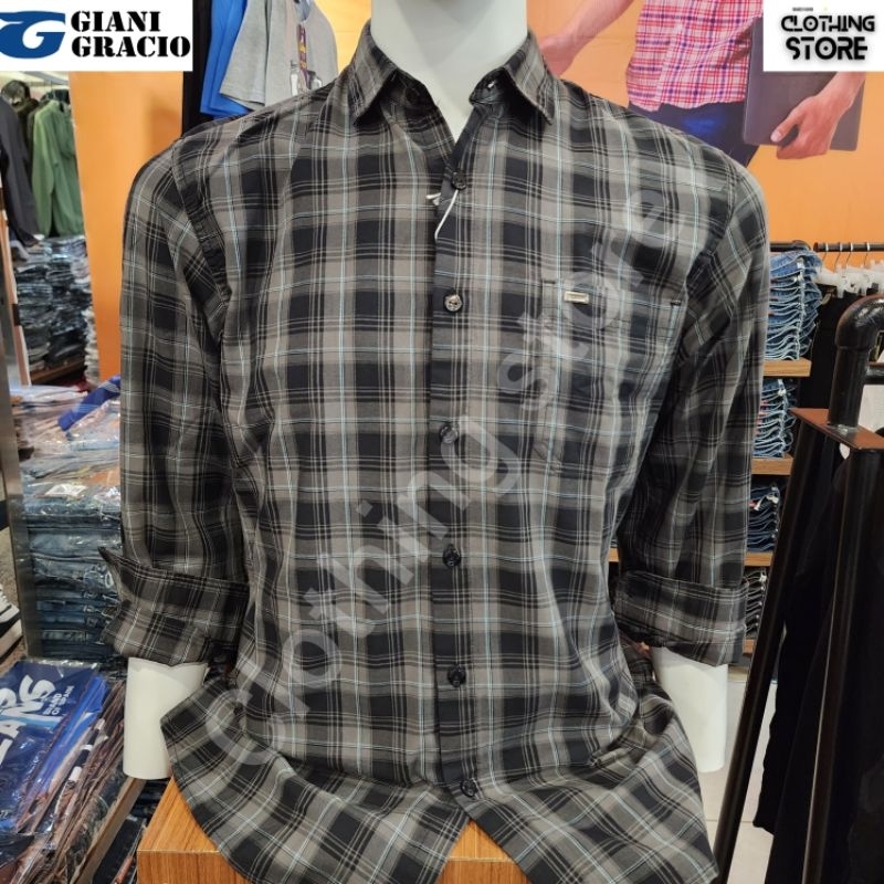 GIANI GRACIO ORIGINAL kemeja pria lengan panjang G7310301301