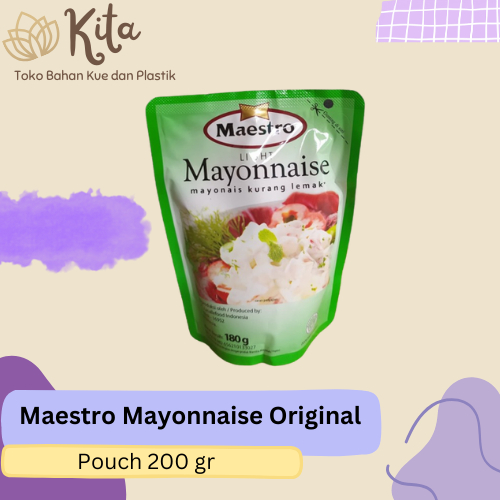 

Maestro Mayonnaise Pouch 200 gr