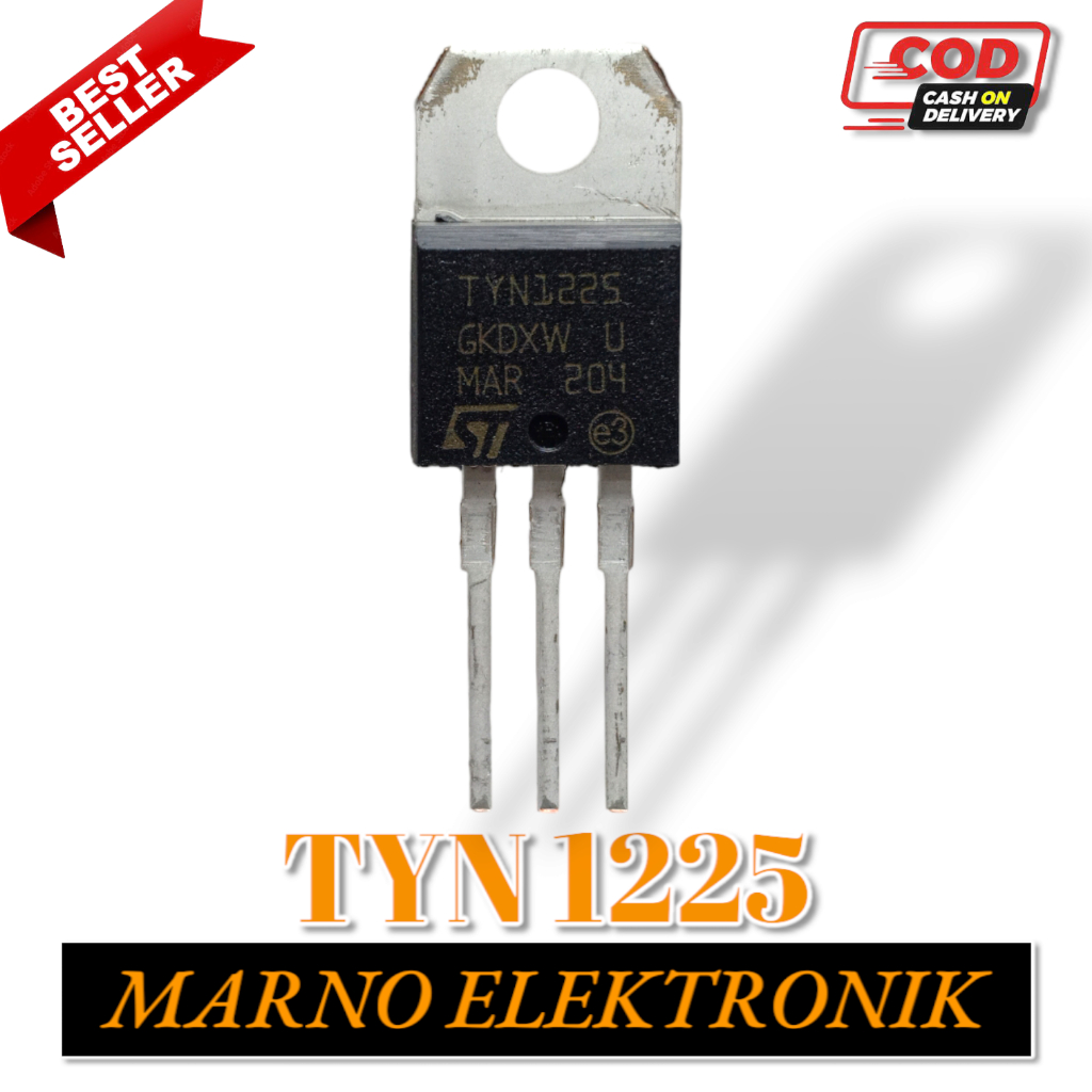 TRANSISTOR TR TYN1225 TYN 1225 TYN-1225 ASLI ORIGINAL ORI