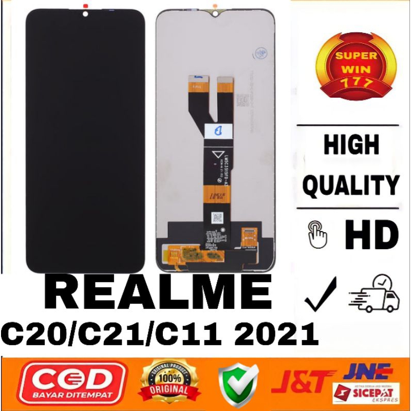 LCD TOUCHSCREEN REALME C20/C21 2021/C11 2021 ORI FULL SET