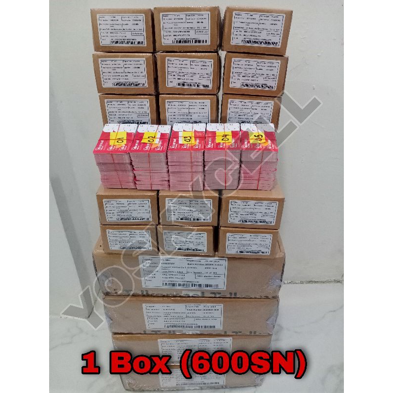 VOUCHER KOSONG TELKOMSEL JABODETABEK JABAR 1Box 600SN