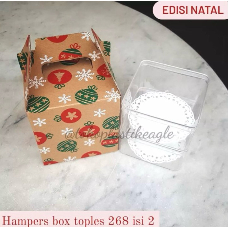 

[CHRISTMAS EDITION] Hampers Box Toples 268 Susun 2