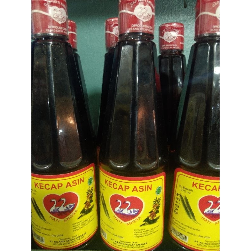 

Kecap Asin Medan Cap Hati Angsa
