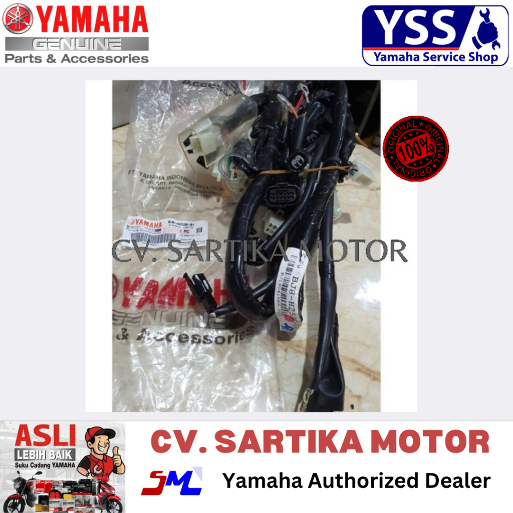 Kabel Body/ WIRE HARNESS ASSY (BJ85) FINO 125 INJEKSI BJ8-H2590-01