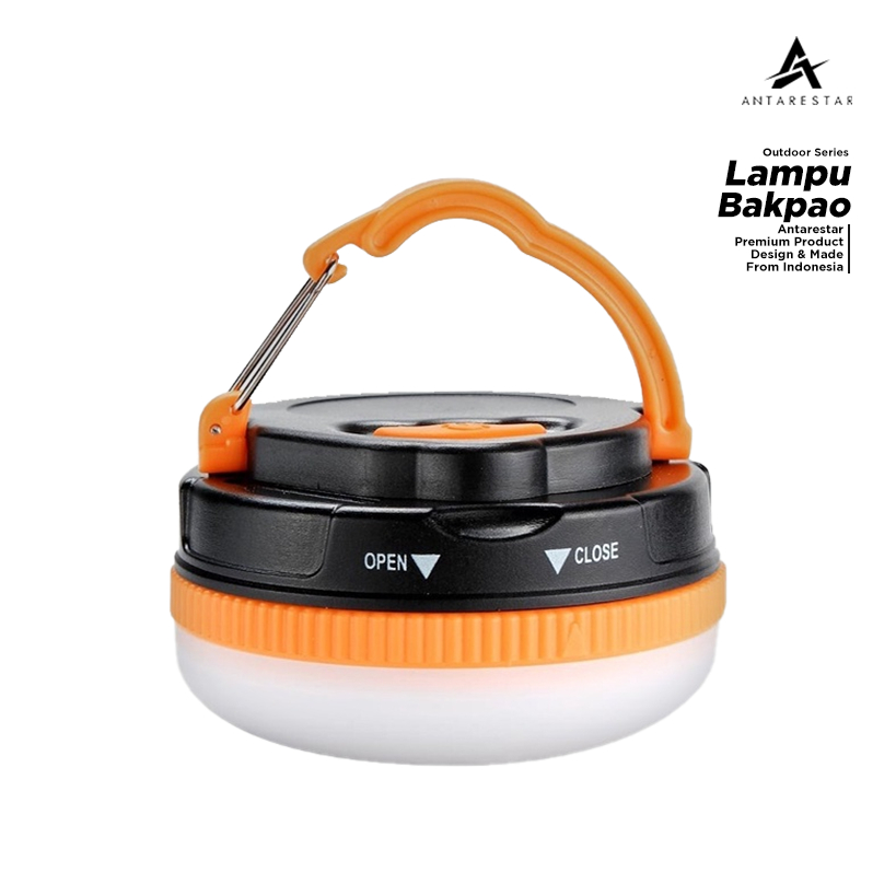 ANTARESTAR Official - Lampu Camping Model Bakpao / Lampu Emergency / Lampu Led Tenda Camping / Sente