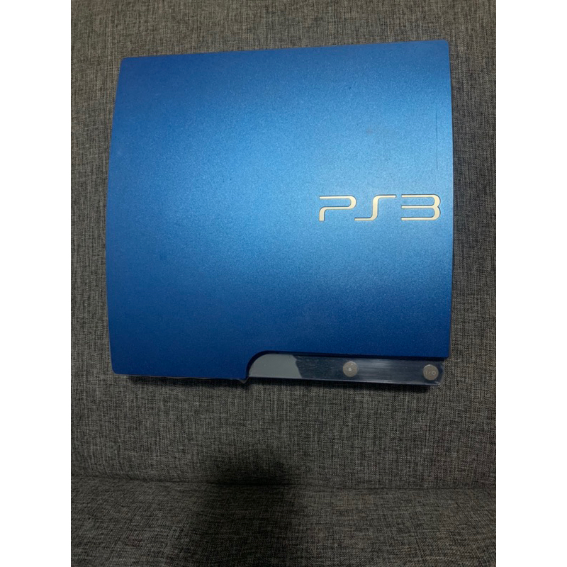 PS3 Slim 500gb warna biru Limited Edition