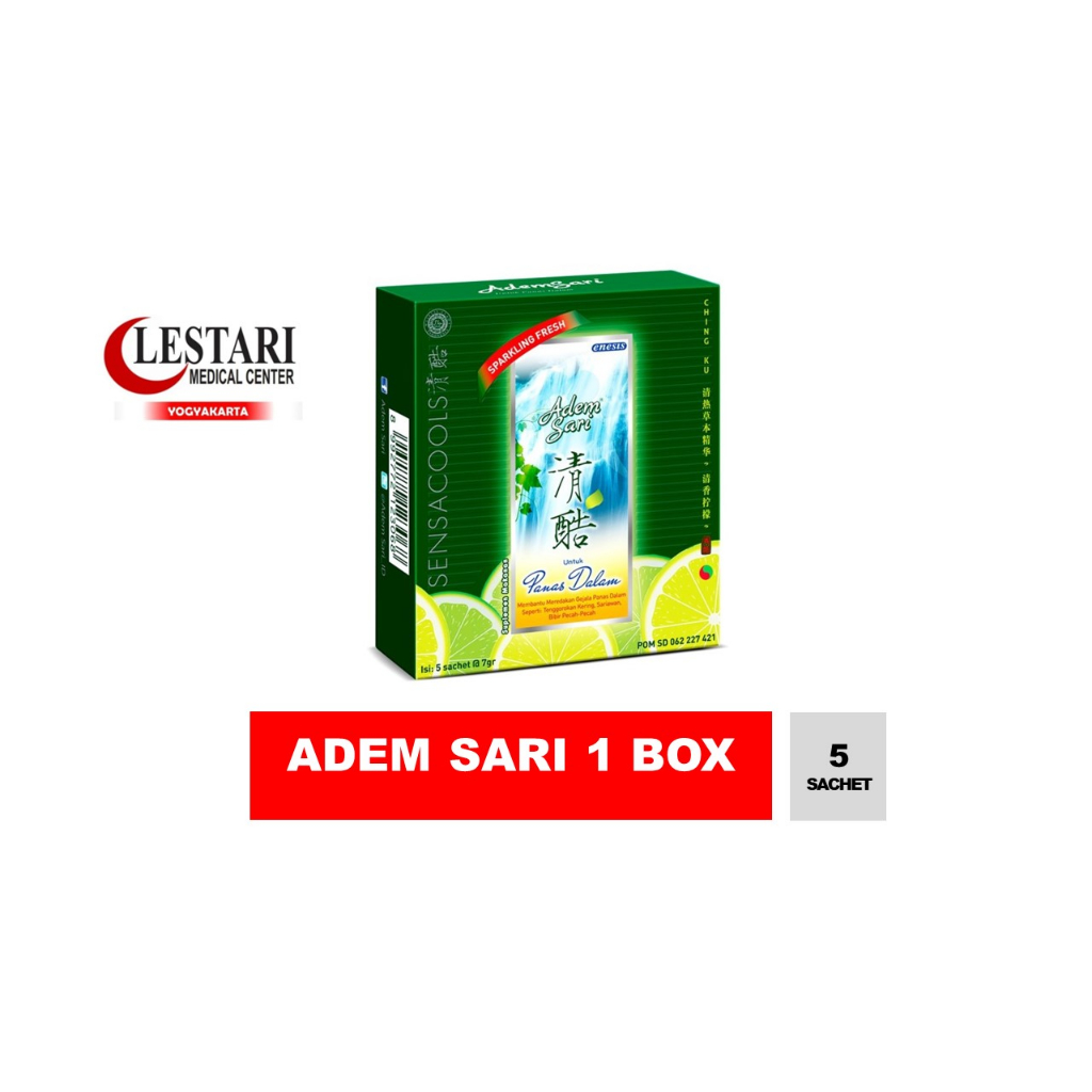 

Adem Sari 1 Box isi 5 Sachet