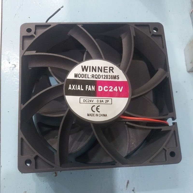 Kipas dc 12x12 cm 24 volt high speed WINNER