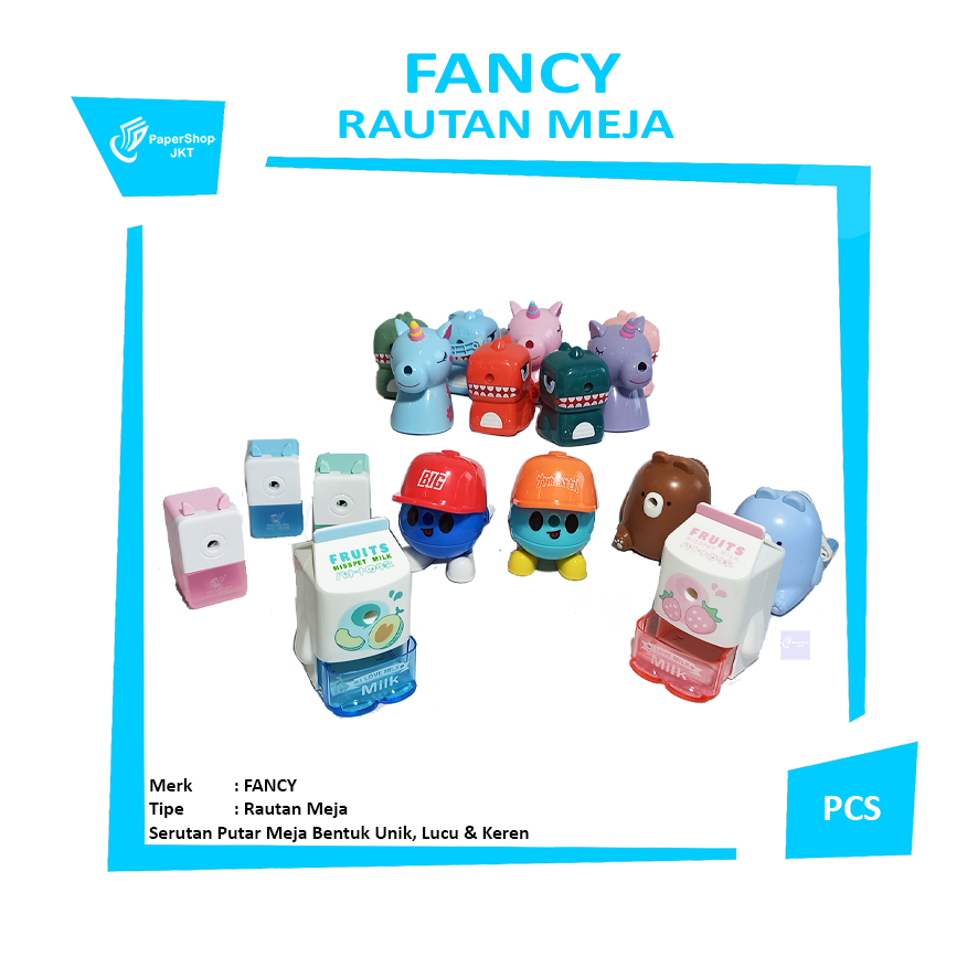 

FANCY - Rautan Pensil Meja -Pcs