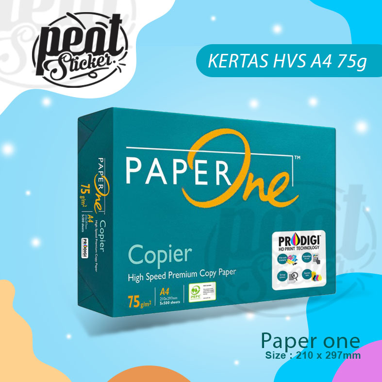 

Kertas HVS A4 | 75 Grm | PaperOne SUPER MURAH