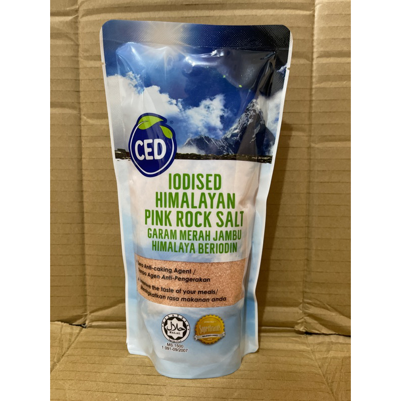 

ced garam himalaya natural himalayan pink rock salt 500gr