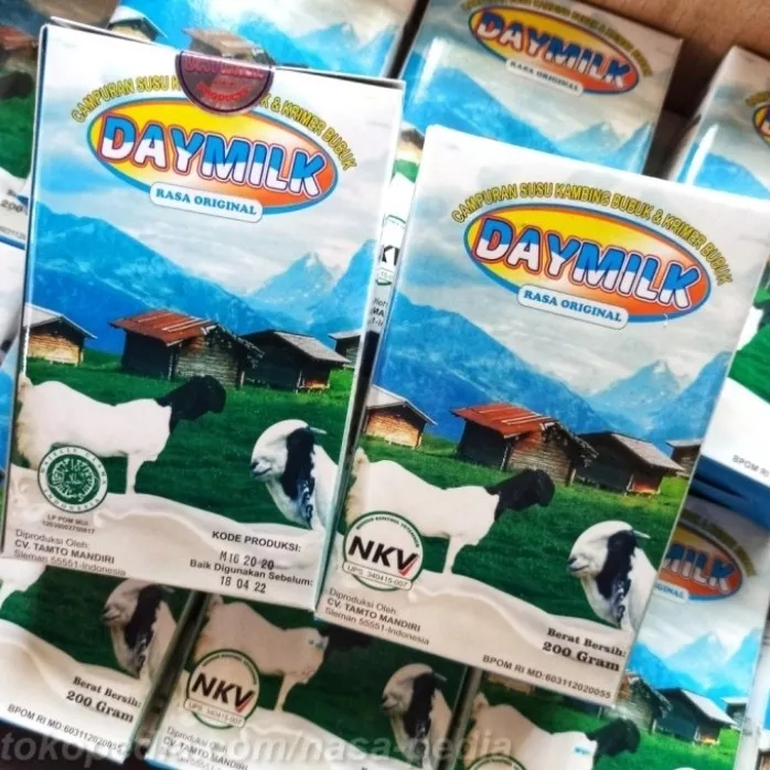 

Susu Kambing Etawa Bubuk DAYMILK 200gr Halal Bpom