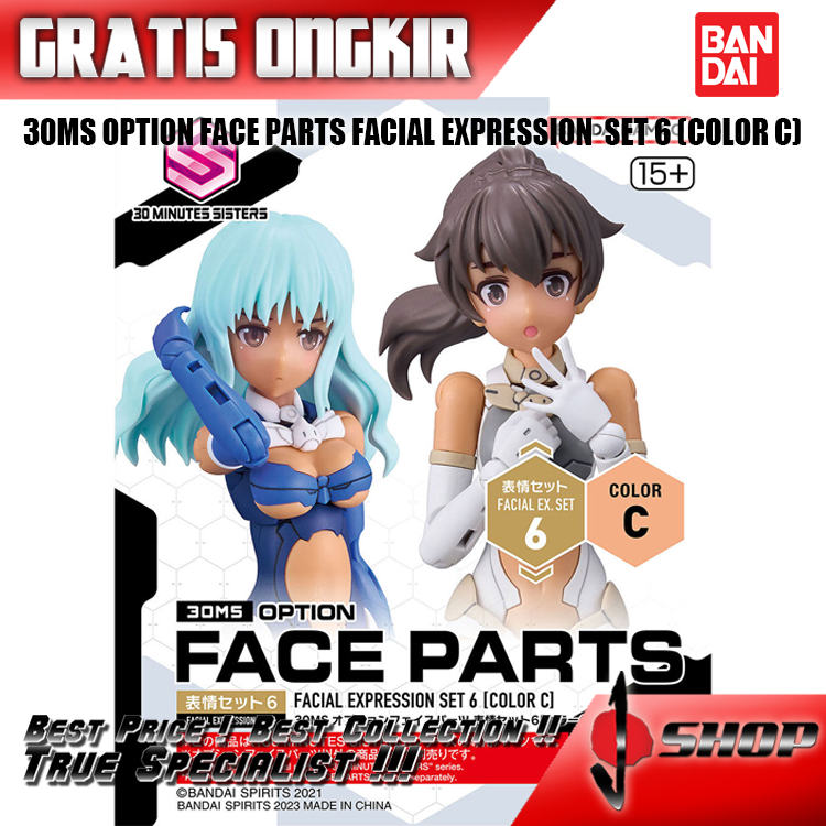 30MS OPTION FACE PARTS FACIAL EXPRESSION  SET 6 (COLOR C)