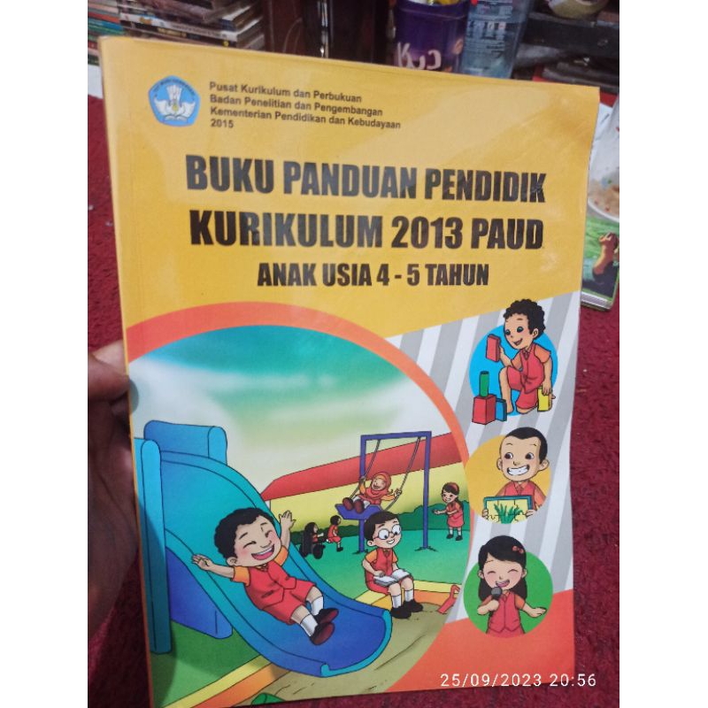 buku panduan pendidikan kurikulum 2013  PAUD