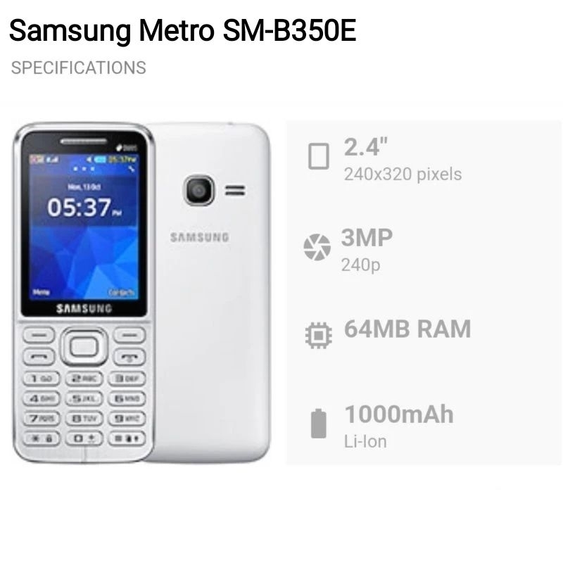 HP Samsung Metro SM-B350E