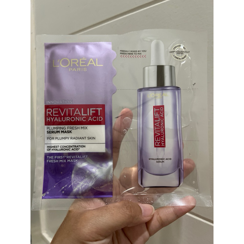 Loreal Revitalift Hyaluronic acid Serum mask