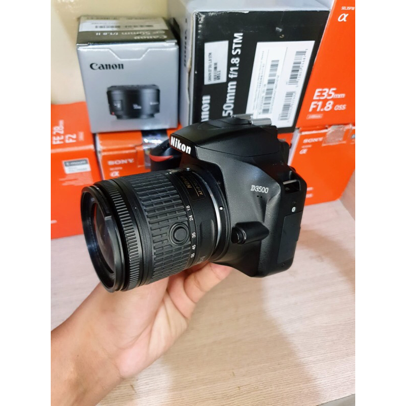 kamera Dslr nikon D3500 SEPERTI BARU bukan D3000 D3100 D3200 D3300 D5000 D5100 D5200 D5300 D5500