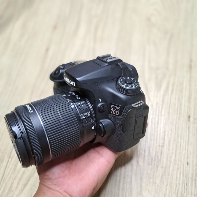 CANON 70D LENSA KIT 18-55 IS STM