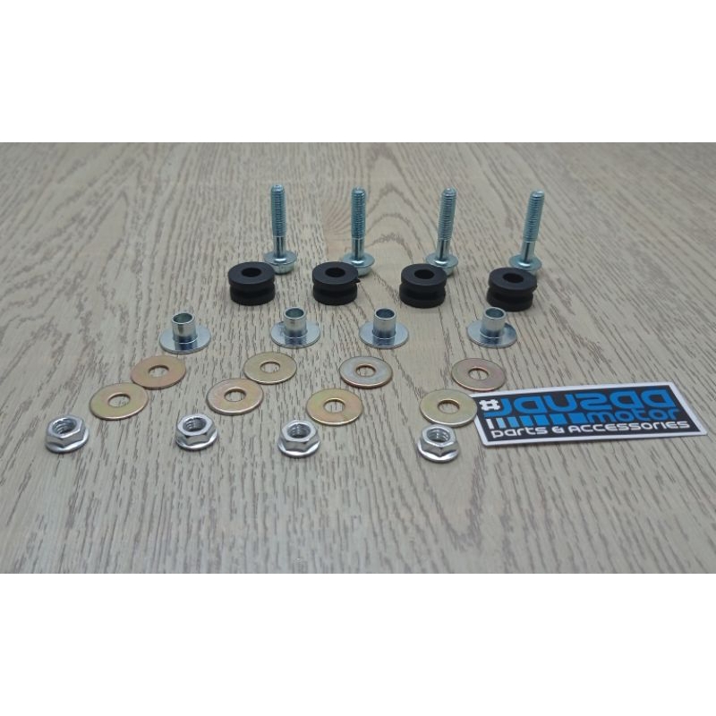 BAUD BAUT KARET RING BOSH SPAKBOR DEPAN SET WIN 100 TRAIL